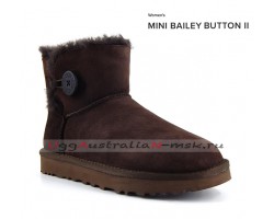 UGG BAILEY BUTTON II MINI CHOCOLATE