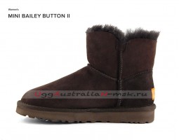 UGG BAILEY BUTTON II MINI CHOCOLATE