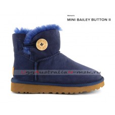 UGG BAILEY BUTTON II MINI NAVY