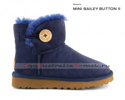 UGG BAILEY BUTTON II MINI NAVY