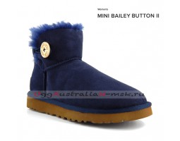 UGG BAILEY BUTTON II MINI NAVY