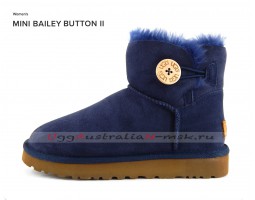 UGG BAILEY BUTTON II MINI NAVY