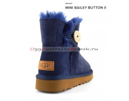 UGG BAILEY BUTTON II MINI NAVY