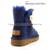 UGG BAILEY BUTTON II MINI NAVY