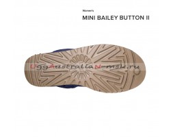 UGG BAILEY BUTTON II MINI NAVY