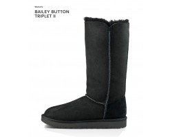 UGG BAILEY BUTTON TRIPLET II BLACK