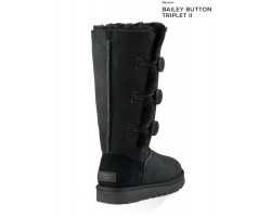 UGG BAILEY BUTTON TRIPLET II BLACK