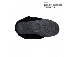 UGG BAILEY BUTTON TRIPLET II BLACK