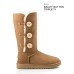 UGG BAILEY BUTTON TRIPLET II CHESTNUT