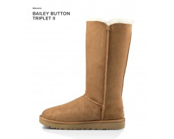 UGG BAILEY BUTTON TRIPLET II CHESTNUT