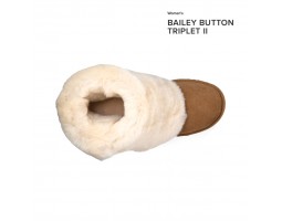 UGG BAILEY BUTTON TRIPLET II CHESTNUT