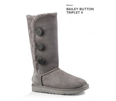 UGG BAILEY BUTTON TRIPLET II GREY