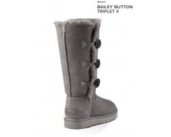 UGG BAILEY BUTTON TRIPLET II GREY