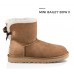 UGG MINI BAILEY BOW II CHESTNUT