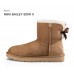 UGG MINI BAILEY BOW II CHESTNUT