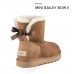 UGG MINI BAILEY BOW II CHESTNUT