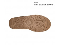 UGG MINI BAILEY BOW II CHESTNUT