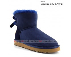 UGG MINI BAILEY BOW II NAVY