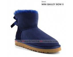 UGG MINI BAILEY BOW II NAVY