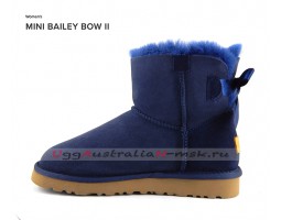 UGG MINI BAILEY BOW II NAVY