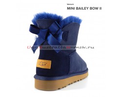 UGG MINI BAILEY BOW II NAVY