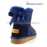 UGG MINI BAILEY BOW II NAVY