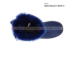 UGG MINI BAILEY BOW II NAVY