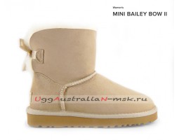 UGG MINI BAILEY BOW II SAND