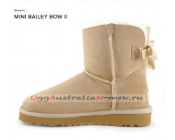 UGG MINI BAILEY BOW II SAND