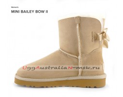 UGG MINI BAILEY BOW II SAND