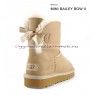 UGG MINI BAILEY BOW II SAND