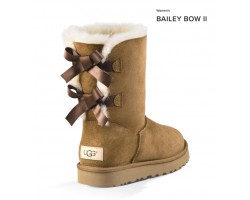 UGG BAILEY BOW II CHESTNUT 