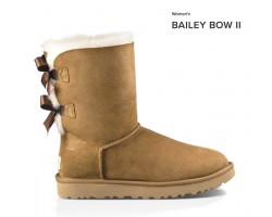 UGG BAILEY BOW II CHESTNUT 