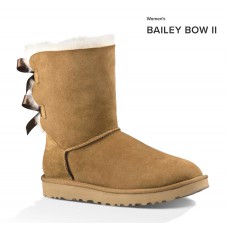 UGG BAILEY BOW II CHESTNUT 