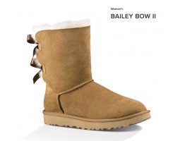 UGG BAILEY BOW II CHESTNUT 