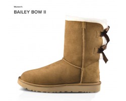 UGG BAILEY BOW II CHESTNUT 