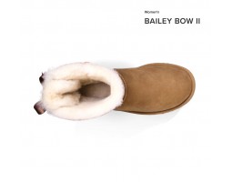 UGG BAILEY BOW II CHESTNUT 