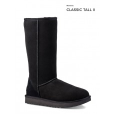 UGG CLASSIC TALL II BLACK