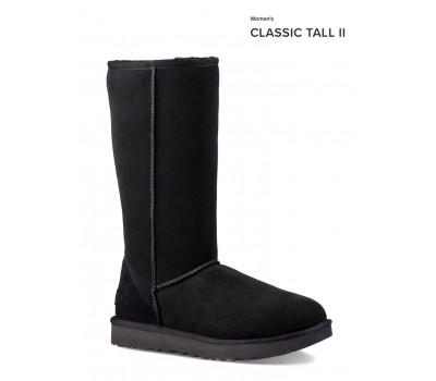 UGG CLASSIC TALL II BLACK