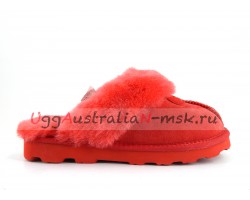 UGG SLIPPER COQUETTE TOMATO RED