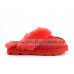 UGG SLIPPER COQUETTE TOMATO RED