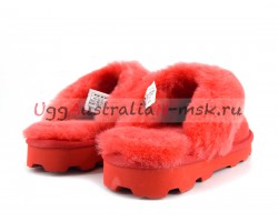 UGG SLIPPER COQUETTE TOMATO RED