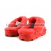 UGG SLIPPER COQUETTE TOMATO RED