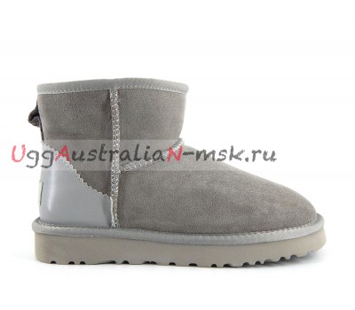 UGG CLASSIC MINI II METALLIC MISTY ASH