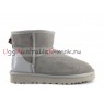 UGG CLASSIC MINI II METALLIC MISTY ASH