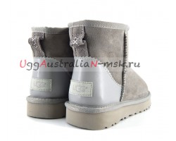 UGG CLASSIC MINI II METALLIC MISTY ASH