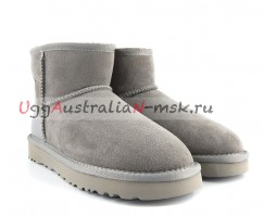 UGG CLASSIC MINI II METALLIC MISTY ASH