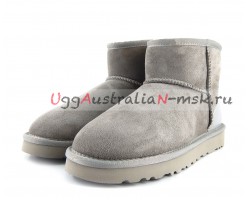 UGG CLASSIC MINI II METALLIC MISTY ASH