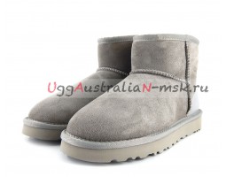 UGG CLASSIC MINI II METALLIC MISTY ASH