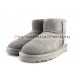UGG CLASSIC MINI II METALLIC MISTY ASH